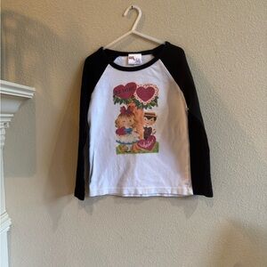 Black and White Long Sleeve Tees with Graphic Designs